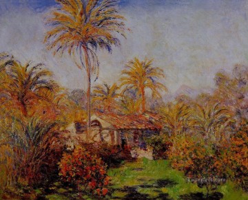 Small Country Farm in Bordighera Claude Monet Oil Paintings